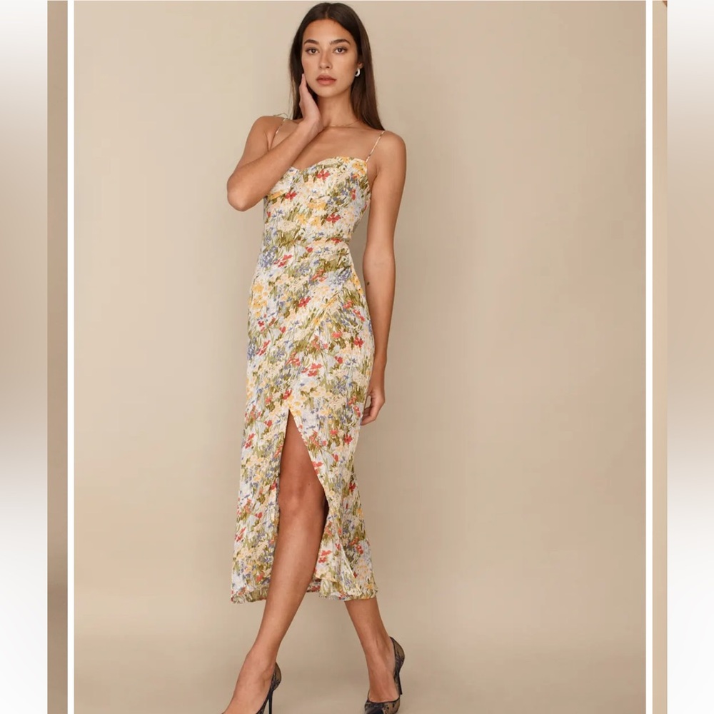 Reformation Kourtney dress in Countryside size 4